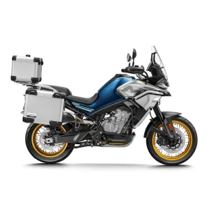 Moto 800MT-X Origem 3 em azul.