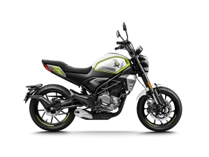 Moto 300CL-X em branco.