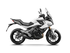 Moto 700MT em branco.