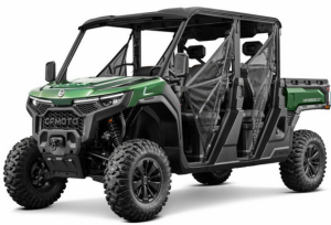 Moto U10 XL Pro em verde.